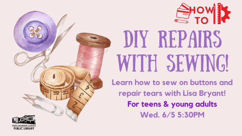 DIY Repairs with Sewing