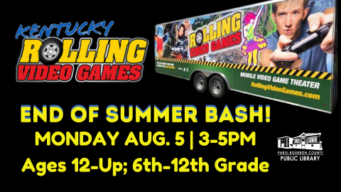 End of Summer Bash with Rolling Video Games