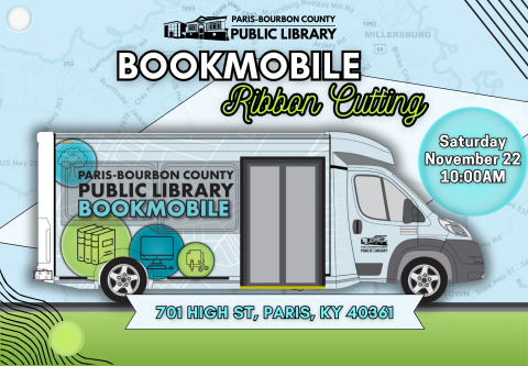 Bookmobile Ribbon Cutting