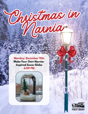 christmas in narnia snowglobe