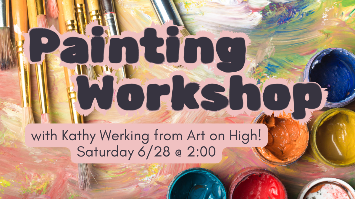 paint brushes and pots 